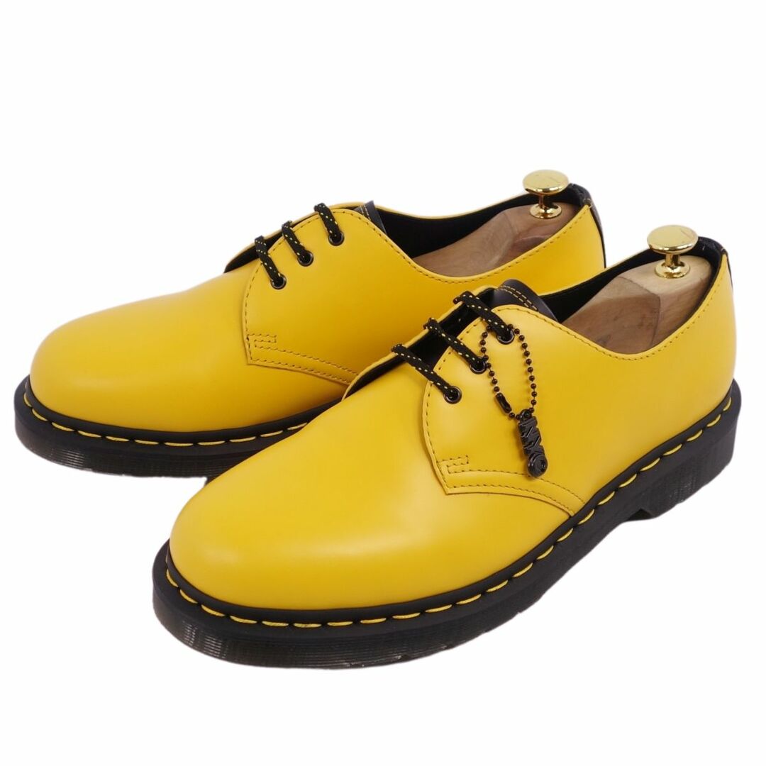 Dr.Martens(ドクターマーチン)の極美品 ドクターマーチン Dr.Martens レザーシューズ ダービーシューズ 3ホール 1461 NYC スムースレザー 革靴 メンズ UK8(27.0cm相当) イエロー メンズの靴/シューズ(ドレス/ビジネス)の商品写真