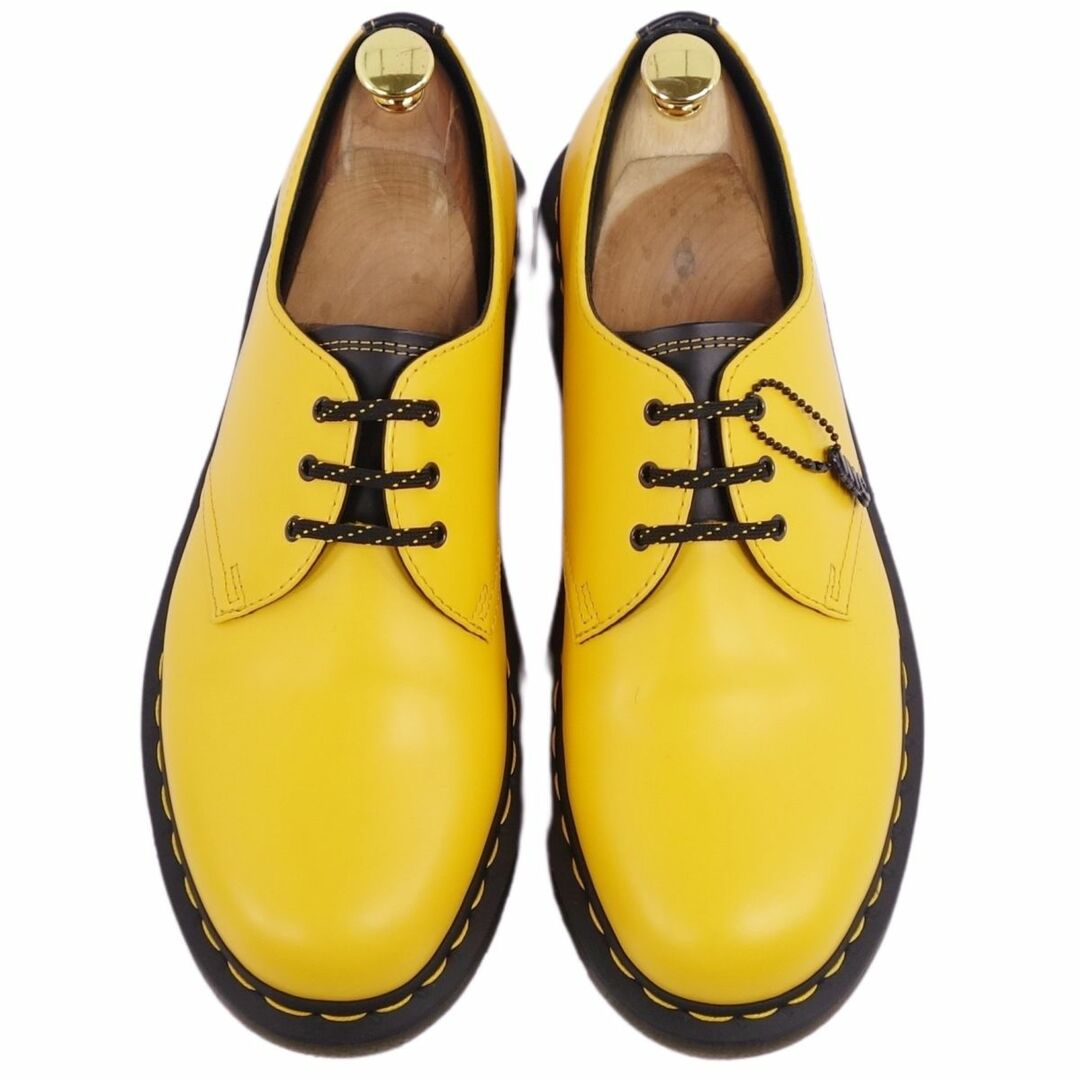 Dr.Martens(ドクターマーチン)の極美品 ドクターマーチン Dr.Martens レザーシューズ ダービーシューズ 3ホール 1461 NYC スムースレザー 革靴 メンズ UK8(27.0cm相当) イエロー メンズの靴/シューズ(ドレス/ビジネス)の商品写真