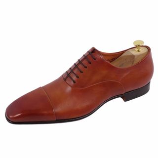 サントーニ(Santoni)の未使用 サントーニ Santoni レザーシューズ オックスフォードシューズ ビジネスシューズ カーフレザー 革靴 メンズ 9.5(28.5cm相当) ブラウン(ドレス/ビジネス)