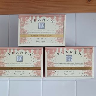 TEARTH はちみつチャイ　 ティーバッグ 25袋×3箱(茶)