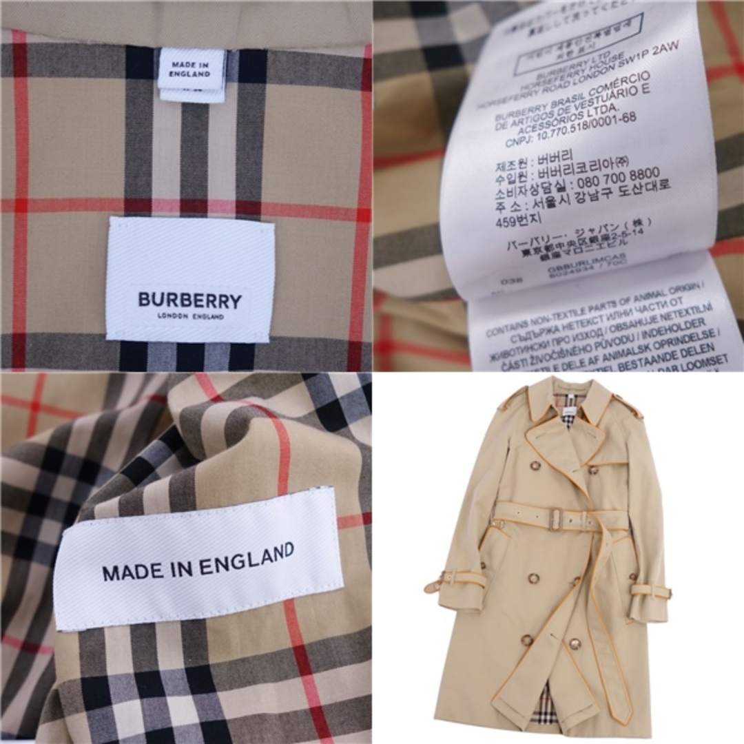 BURBERRY - 極美品 バーバリー BURBERRY コート トレンチコート BURBERRY - 極美品 バーバリー BURBERRY コート トレンチコート
