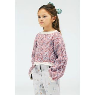 新品タグ付】ZARA kids ザラキッズ メランジニットセーター 120