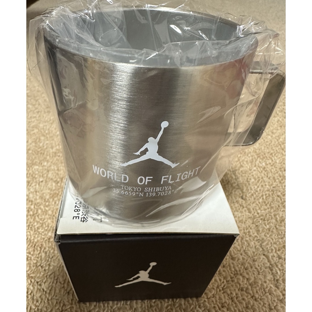 Jordan Brand（NIKE）(ジョーダン)のジョーダン　jordan サーモス　マグカップ　world of flight キッズ/ベビー/マタニティの授乳/お食事用品(マグカップ)の商品写真