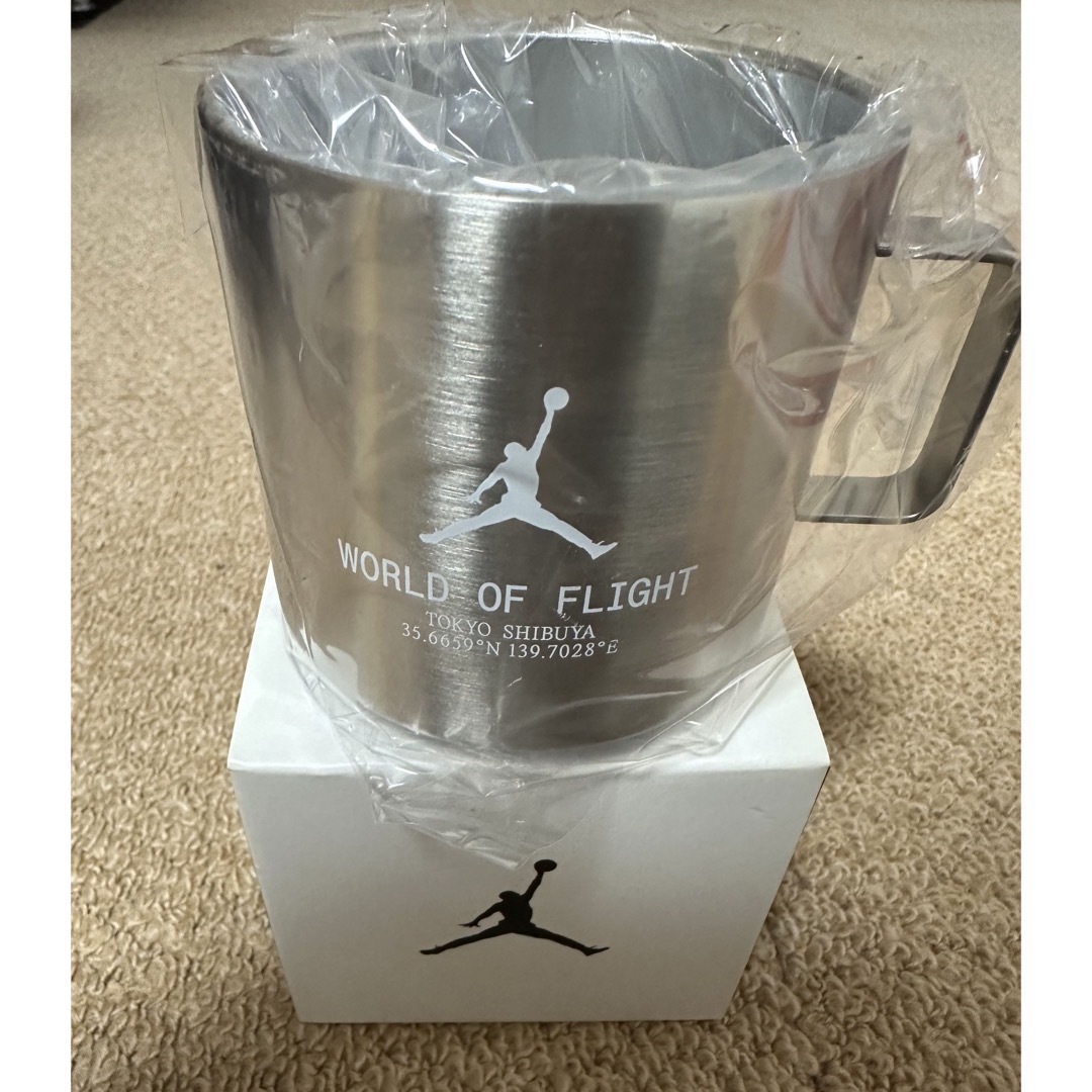 Jordan Brand（NIKE）(ジョーダン)のジョーダン　jordan サーモス　マグカップ　world of flight キッズ/ベビー/マタニティの授乳/お食事用品(マグカップ)の商品写真