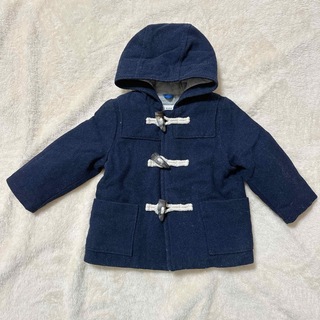 ベビーギャップ(babyGAP)のbabyGAP　ギャップ　ダッフルコート　ネイビー　(コート)