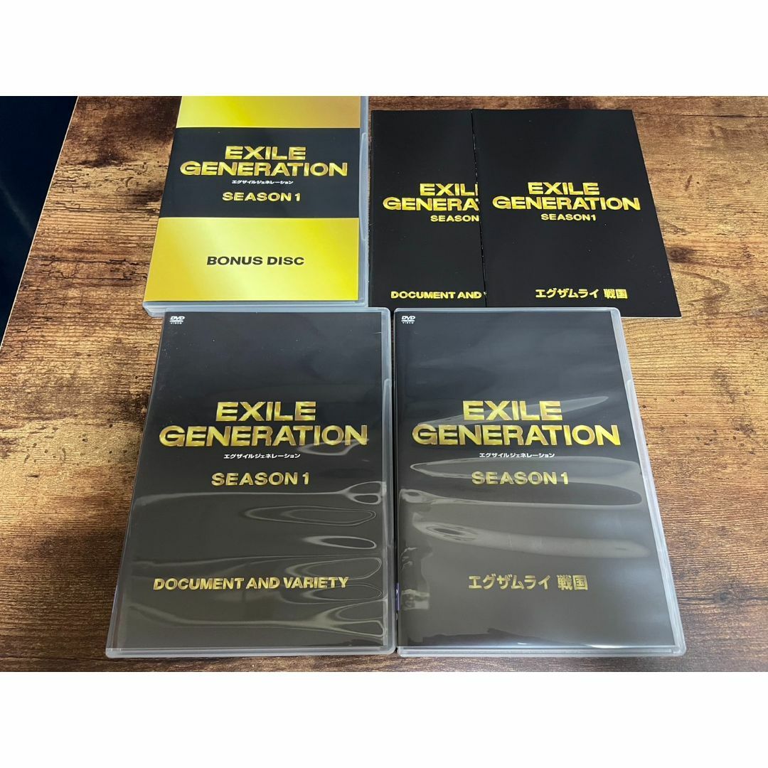 EXILE DVD「EXILE GENERATION SEASON1 BOX」★ | フリマアプリ ラクマ