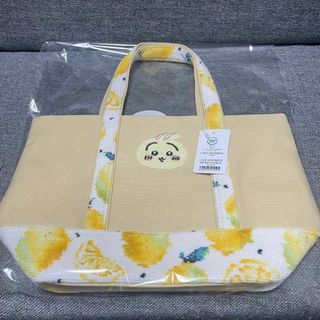 フェイラー(FEILER)のFEILER ちいかわ うさぎレモンドット　刺繍トートバッグ(トートバッグ)