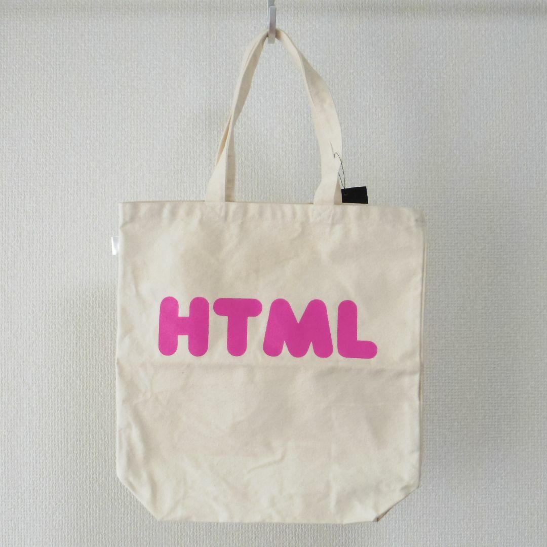 HTML トートバック　エコバック レディースのバッグ(エコバッグ)の商品写真