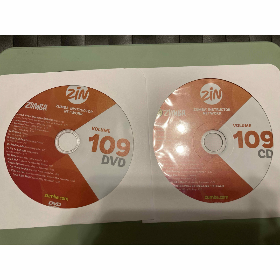ZUMBA DVD 109 - スポーツ・フィットネス ZUMBA DVD 109 - スポーツ・フィットネス