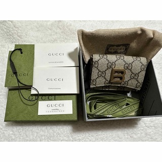 グッチ(Gucci)のGUCCI × BALENCIAGA コラボ財布【新品・未使用】(折り財布)