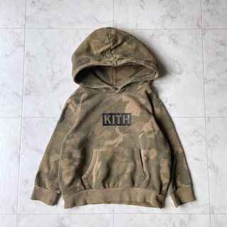 KITH - KITH キス KIDS キッズパーカー カモフラージュ　ボックスロゴ 3 