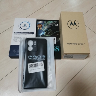 モトローラ(Motorola)のケース他付 Motorola edge 40 SIMフリー 8GB/256GB(スマートフォン本体)