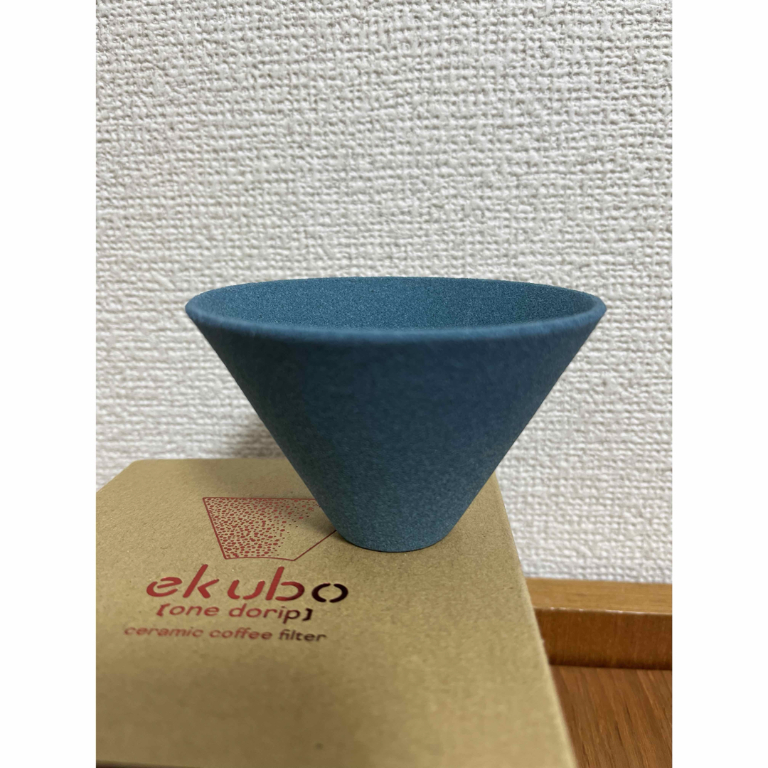 ekubo 【one dorip】ceramic coffee filter スマホ/家電/カメラの調理家電(コーヒーメーカー)の商品写真