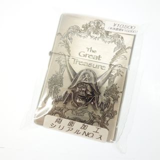 ジッポー(ZIPPO)のジッポ― GREAT TREASURE 2007年製 シルバー【AFI15】(タバコグッズ)