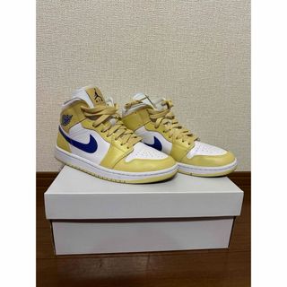 ジョーダン(Jordan Brand（NIKE）)のNIKE ナイキ エアジョーダン1 mid(スニーカー)