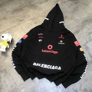 Balenciaga - 新品正規品 BALENCIAGA バレンシアガ ロゴパーカー