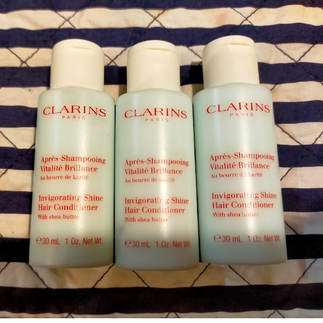 CLARINS(クラランス)のCLARINS クラランス　ヘアコンディショナー3本セット コスメ/美容のヘアケア/スタイリング(シャンプー/コンディショナーセット)の商品写真