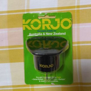 KORJO　ニュージーランド　オーストラリア　アダプター　電源　プラグ(旅行用品)