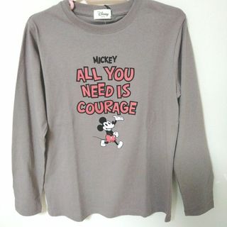 ディズニー(Disney)の【新品タグ付】ミッキーマウス 長袖T Mサイズ(Tシャツ/カットソー(七分/長袖))