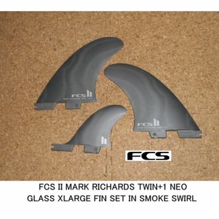 エフシーエス(FCS)のFCS II MARK RICHARDS TWIN+1 NEO GLASS FI(サーフィン)