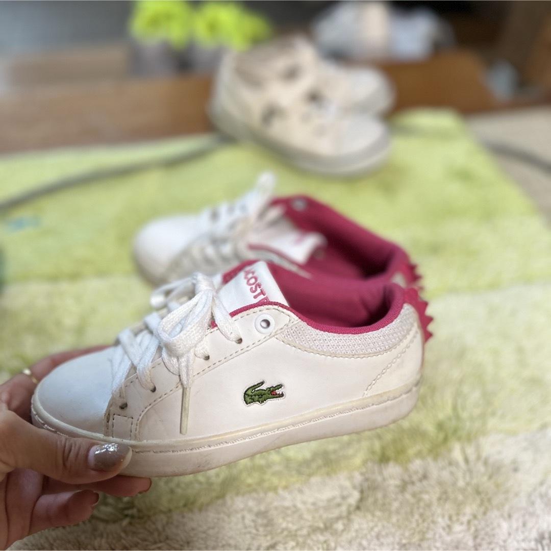 LACOSTE(ラコステ)のラコステ スニーカー キッズ/ベビー/マタニティのキッズ靴/シューズ(15cm~)(スニーカー)の商品写真