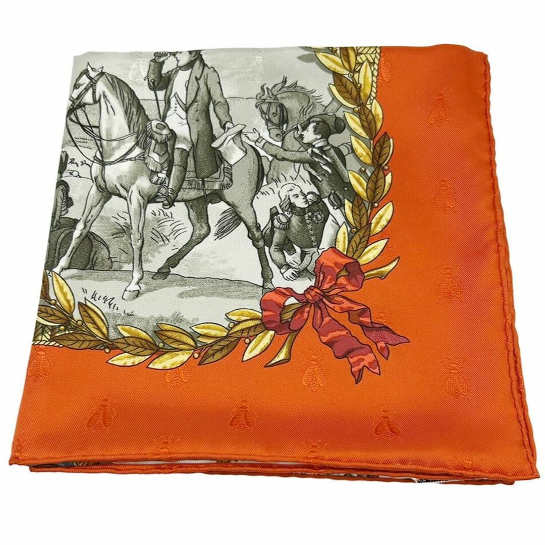 HERMES - エルメス HERMES カレ90 NAPOLEON 騎士 馬 馬車 蜂 HERMES - エルメス HERMES カレ90 NAPOLEON 騎士 馬 馬車 蜂