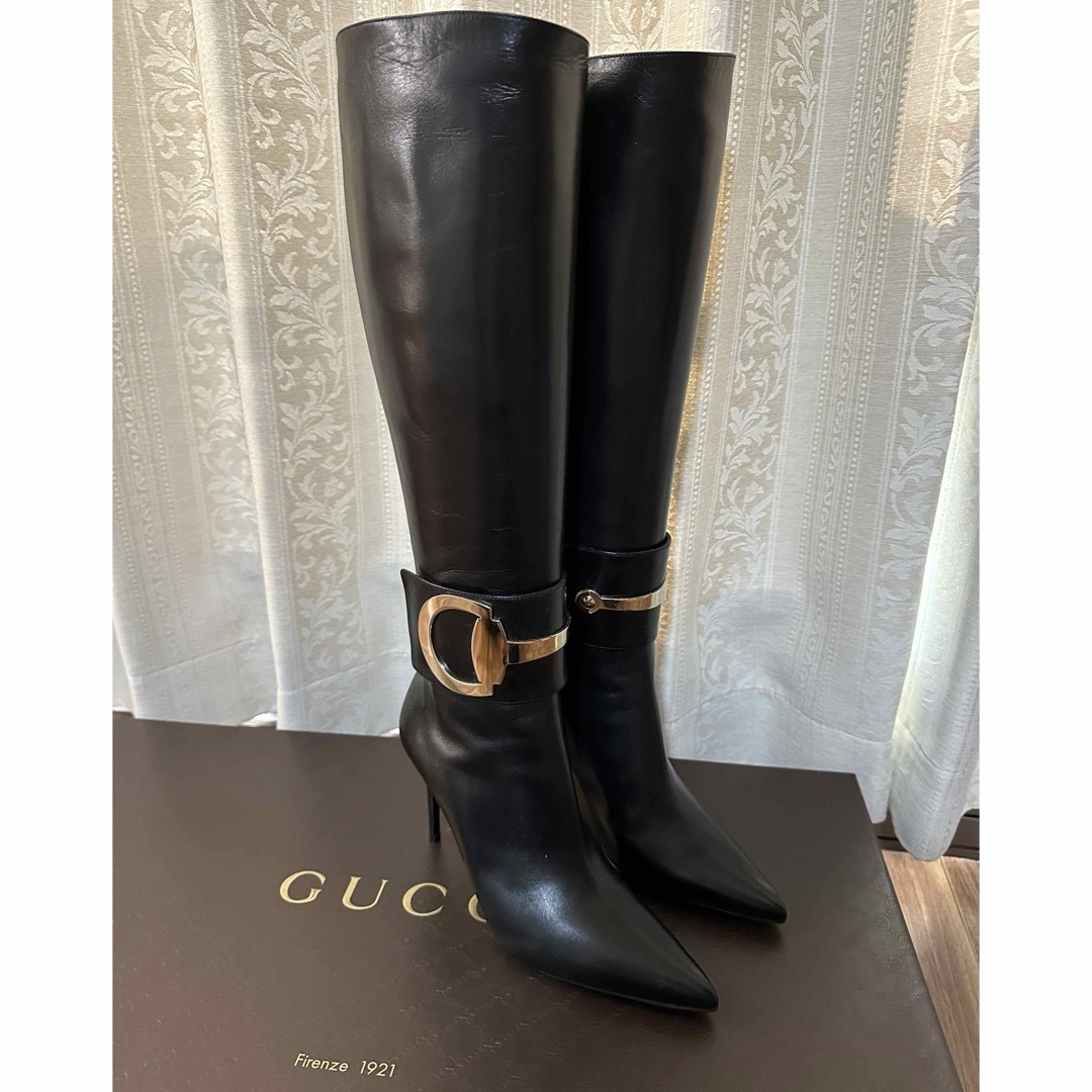 Gucci(グッチ)のグッチ　GUCCI ロングブーツ　【新品・未使用】 レディースの靴/シューズ(ブーツ)の商品写真