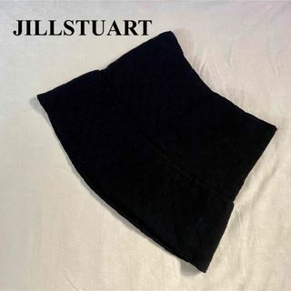 JILLSTUART - ジルスチュアート　ミニスカート　スカート　フレアスカート　黒　ブラック　S