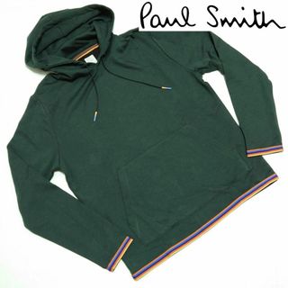 ポールスミス(Paul Smith)の【新品未使用】ポールスミス ストライプフーディー/パーカー メンズM(パーカー)