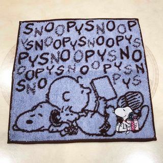 スヌーピー(SNOOPY)のPEANUTS SNOOPY   タオルハンカチ　プレゼント🎁　刺繍　未使用品(ハンカチ)