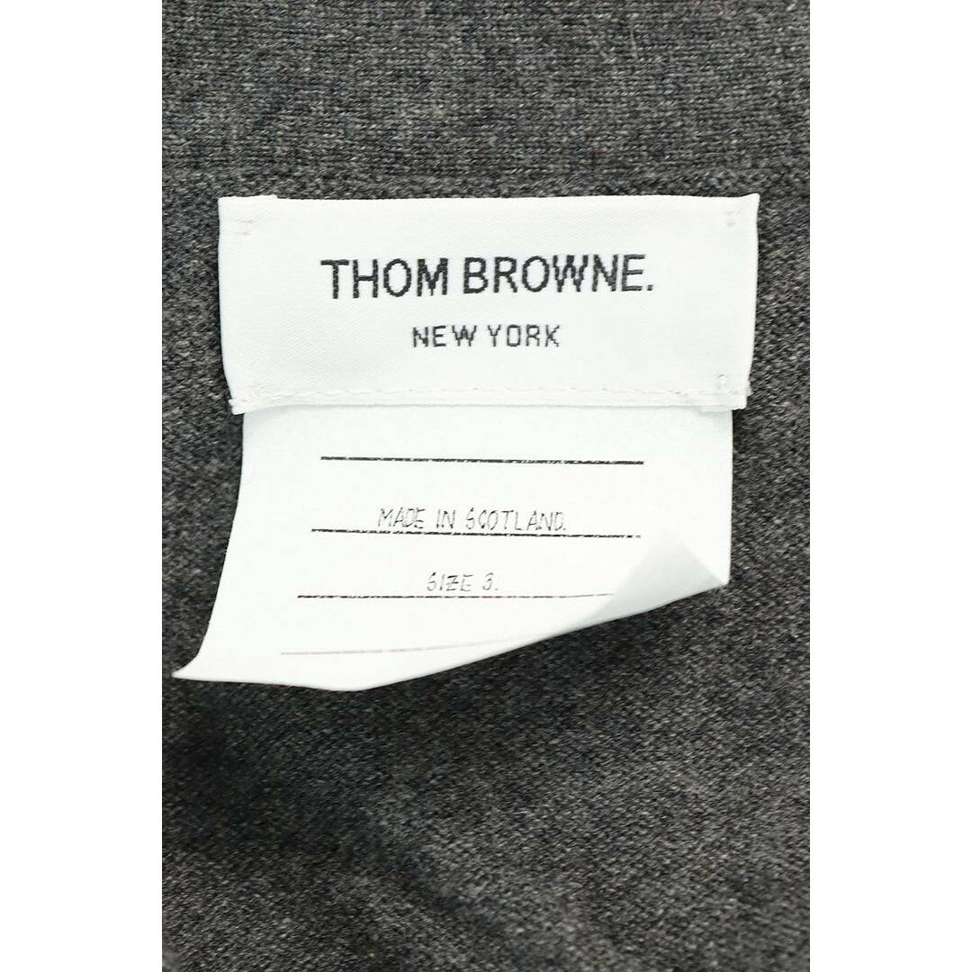 THOM BROWNE(トムブラウン)のトムブラウン  MKC001AKA002 4BARウールカーディガン メンズ 3 メンズのトップス(カーディガン)の商品写真