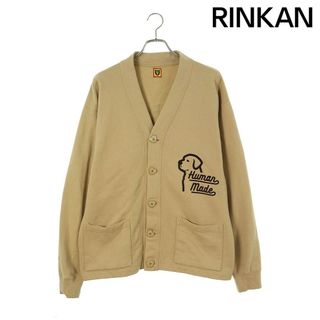 ヒューマンメイド(HUMAN MADE)のヒューマンメイド  SWEATSHIRT CARDIGAN フェルトロゴスウェットカーディガン メンズ XL(カーディガン)