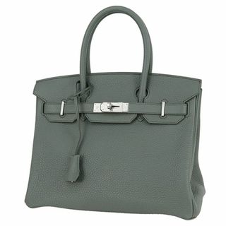 エルメス(Hermes)のエルメス バーキン 30 バッグ レディース トゴ ヴェールアマンド グリーン 新品同様 4772(ハンドバッグ)