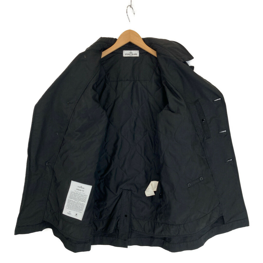 STONE ISLAND(ストーンアイランド)のストーンアイランド 571545249 黒 DAVID‐TC パデットコート M メンズのジャケット/アウター(その他)の商品写真