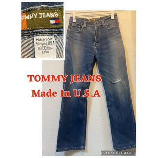 トミージーンズ(TOMMY JEANS)の【特選】TOMMY JEANS グランジ アメリカ製【24時間以内匿名配送】(デニム/ジーンズ)