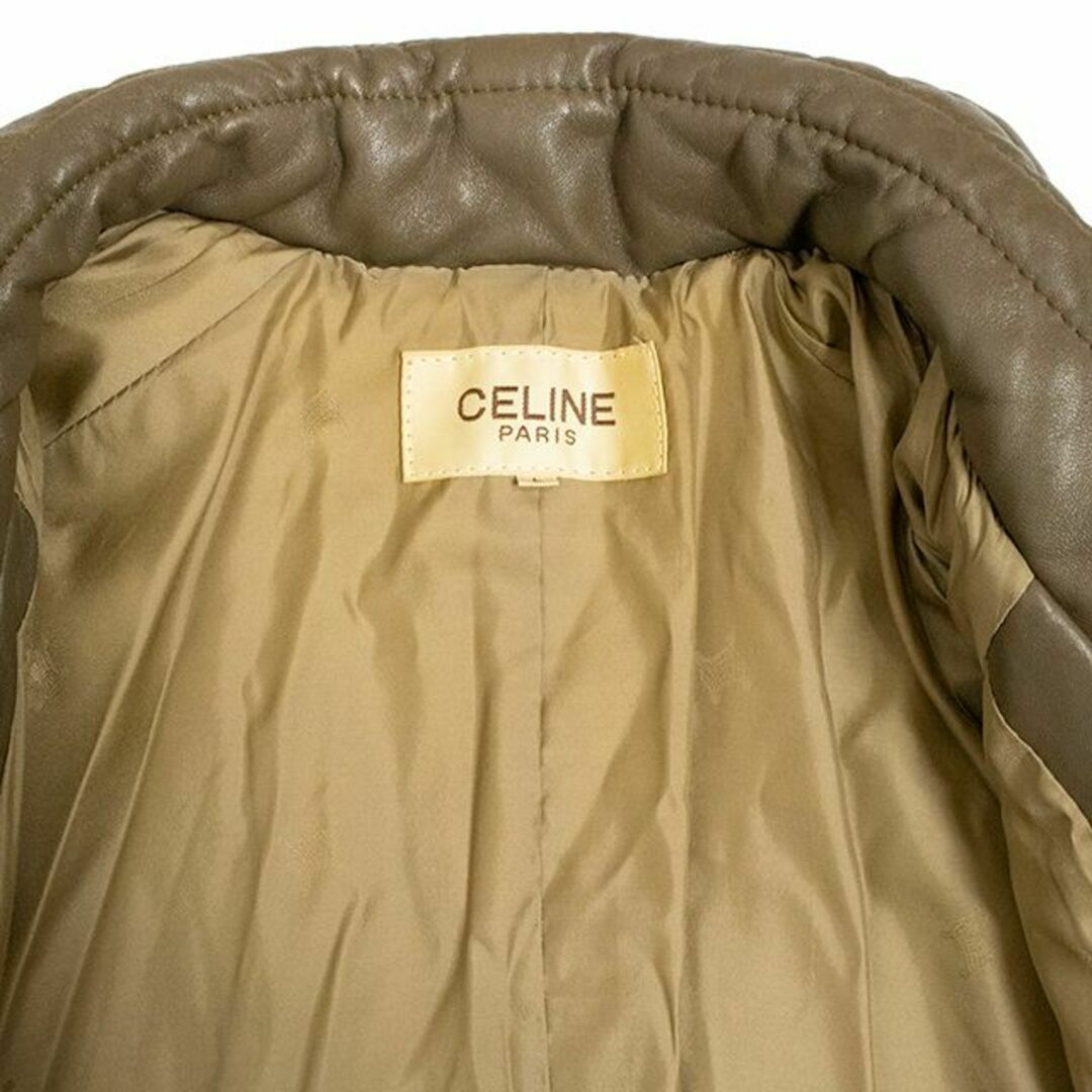 celine(セリーヌ)の【全額返金保証・送料無料】セリーヌのレザージャケット・正規品・美品・極希少 メンズのジャケット/アウター(レザージャケット)の商品写真