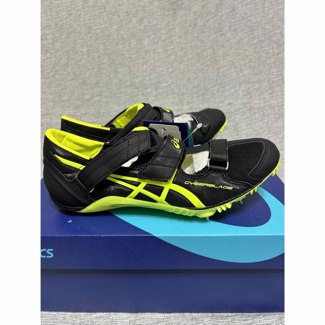 asics(アシックス)の【未使用】アシックス　陸上スパイク　サイバーブレード　HF 25.5cm スポーツ/アウトドアのスポーツ/アウトドア その他(陸上競技)の商品写真