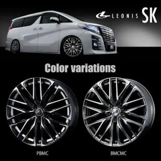 ダンロップ(DUNLOP)のレオニス　SK BMCMC 18インチ　新品ホイール　希望があれば値下げします！(ホイール)