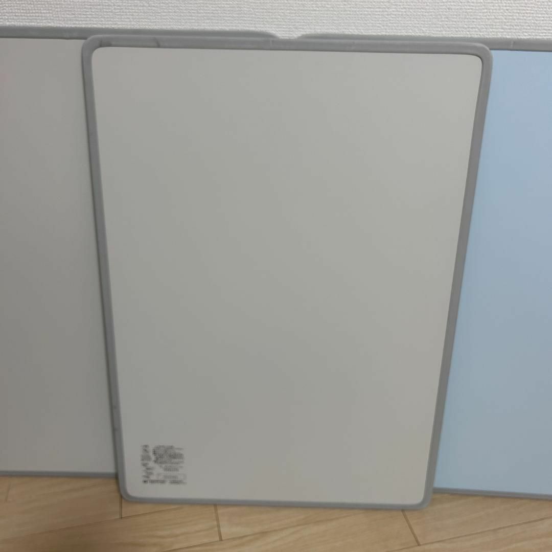 ミエ産業 風呂ふた Ag抗菌 アイボリー ブルー 730×1570mm ３枚 インテリア/住まい/日用品の日用品/生活雑貨/旅行(タオル/バス用品)の商品写真