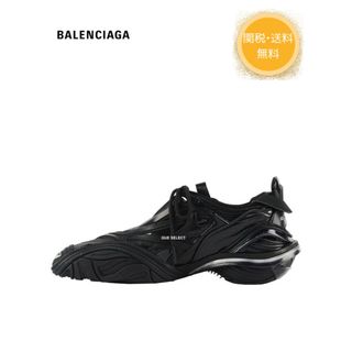 Balenciaga - BALENCIAGA グレー×ブラック ハイカットスニーカー