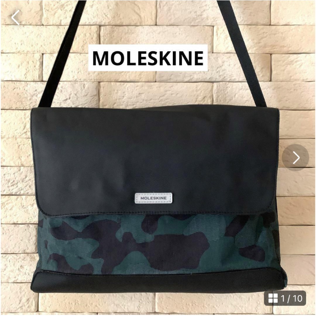 MOLESKINE(モレスキン)のモレスキン【MOLESKINE】ノマド メッセンジャーバッグ 迷彩柄 メンズのバッグ(ショルダーバッグ)の商品写真
