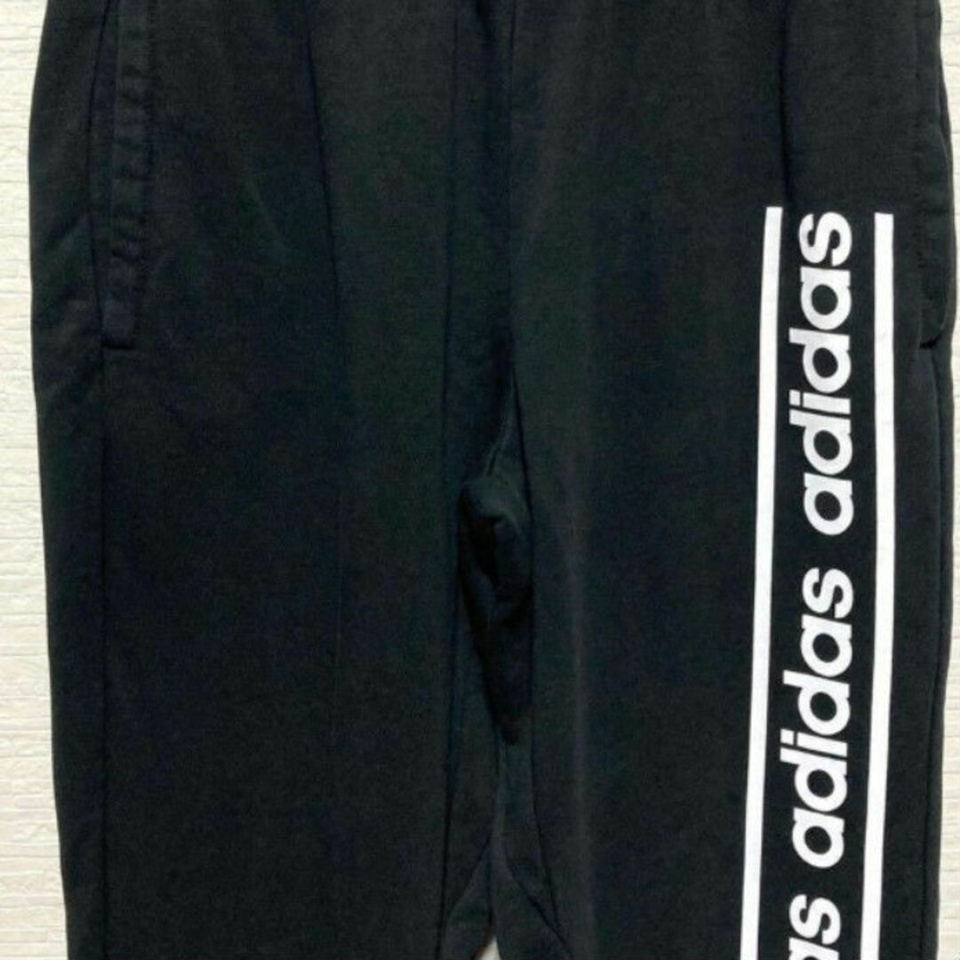 adidas(アディダス)のadidas★ジャージ メンズ サイドライン ロングパンツ 黒 メンズのパンツ(その他)の商品写真