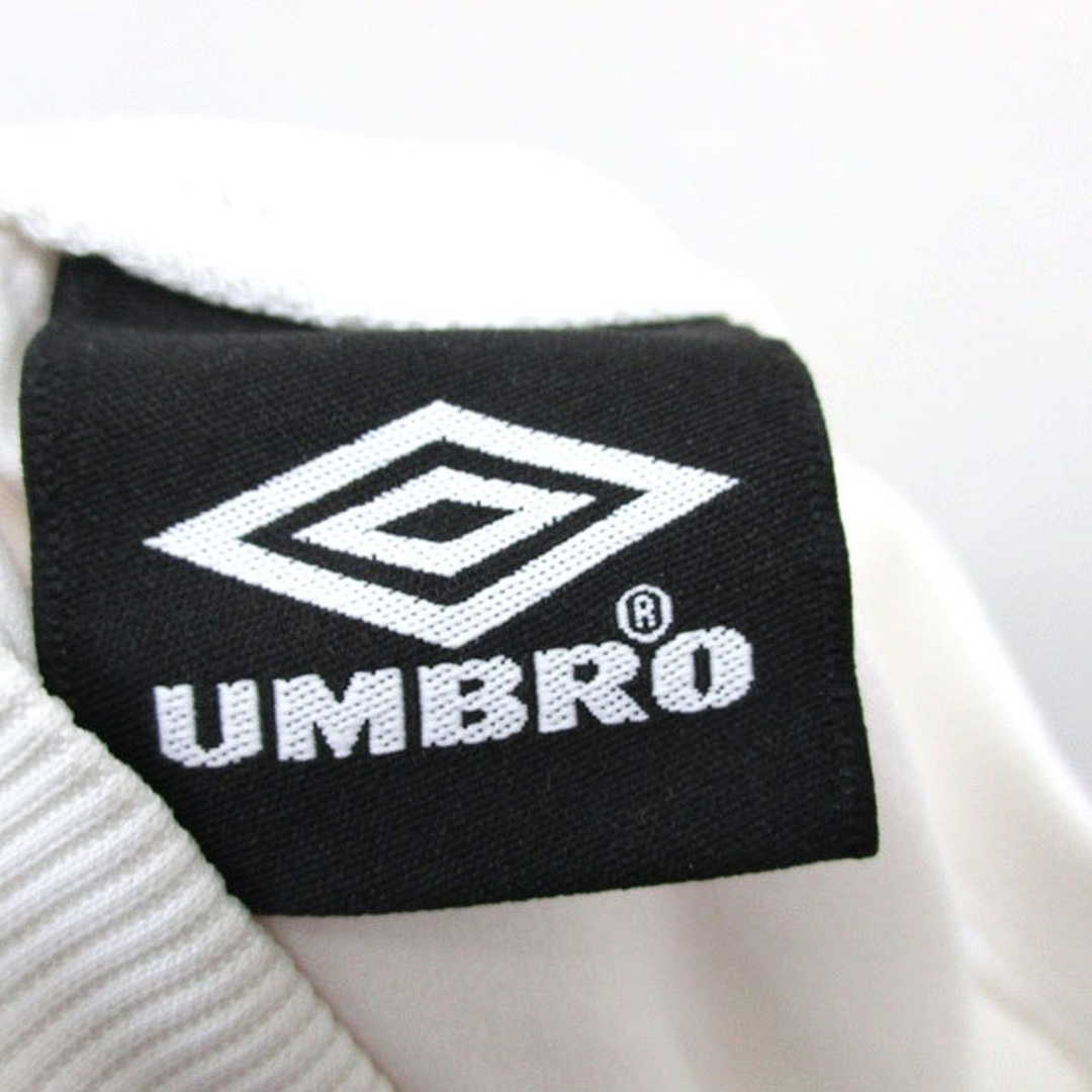 UMBRO(アンブロ)のアンブロ UMBRO Tシャツ カットソー 半袖 ロゴ プリント S ホワイト メンズのトップス(Tシャツ/カットソー(半袖/袖なし))の商品写真