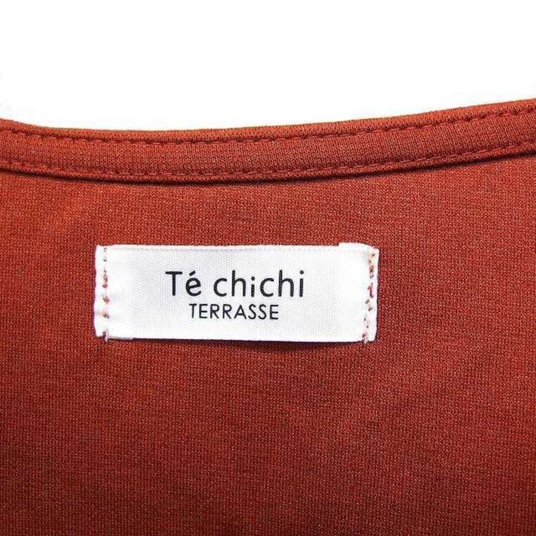 Techichi(テチチ)のテチチ Te chichi フレアスリーブ カットソー Tシャツ 半袖 無地 レディースのトップス(カットソー(半袖/袖なし))の商品写真