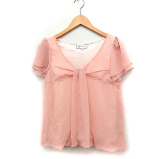 ロペピクニック(Rope' Picnic)のロペピクニック ROPE Picnic シフォン ブラウス 半袖 Vネック(シャツ/ブラウス(半袖/袖なし))