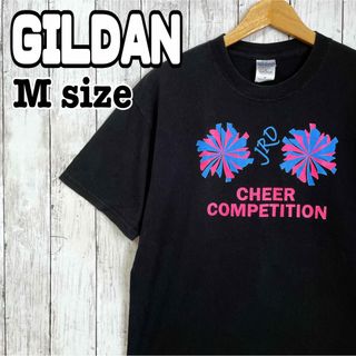 ギルタン(GILDAN)のGILDAN ギルダン 輸入古着 Tシャツ プリント 半袖 黒 ブラッMサイズ(Tシャツ/カットソー(半袖/袖なし))