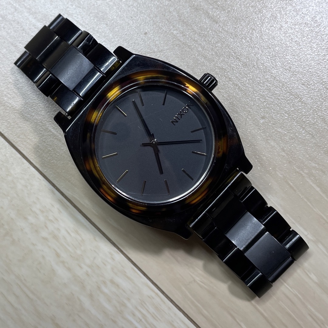 NIXON(ニクソン)のニクソン NIXON THE TIME TELLER 鼈甲柄腕時計 メンズの時計(腕時計(アナログ))の商品写真