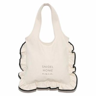 スナイデルホーム(SNIDEL HOME)のフリルエコトートバッグ(トートバッグ)