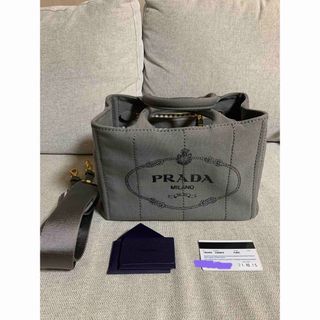 プラダ(PRADA)の【美品】PRADA プラダ　カナパ  S (ハンドバッグ)