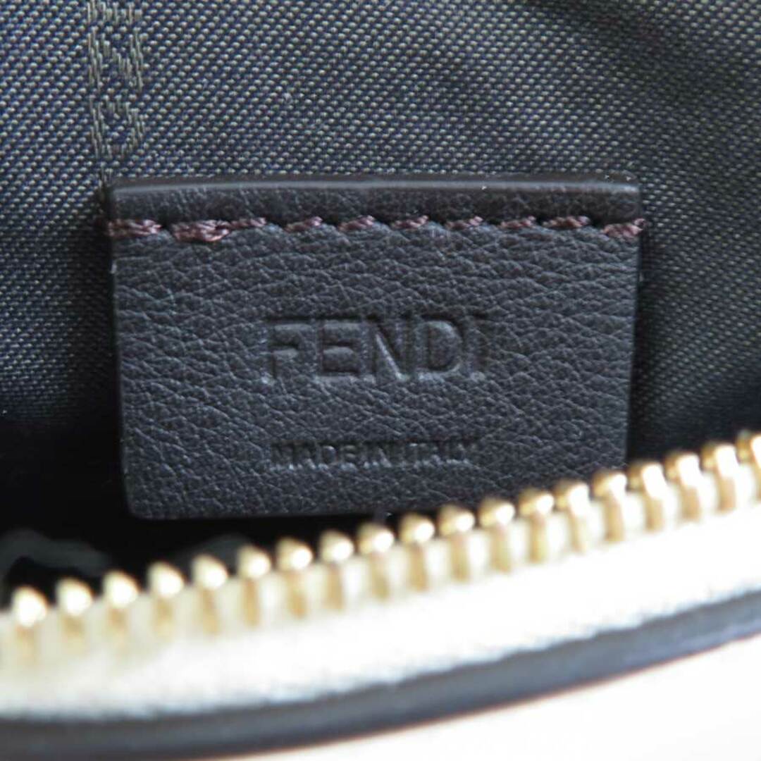 FENDI(フェンディ)のフェンディ FENDI ポーチ フォンポーチ オーロック レザー/ビスコース ピンクベージュ レディース 7AS131 ALG7 送料無料【中古】 r9530g レディースのファッション小物(ポーチ)の商品写真